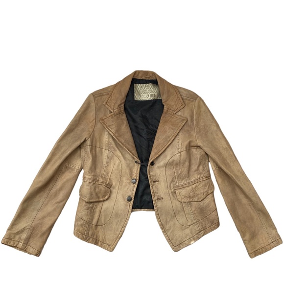 diesel rising sun leather jacket - Picture 1 of 6